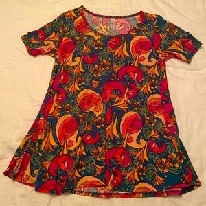 Colorful tunic.  Great with leggings